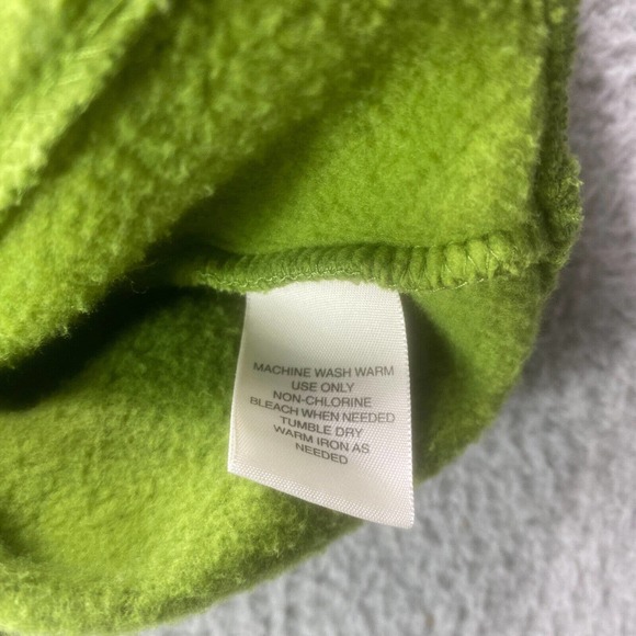 Grandpa‎ Sweater Mens Large Green Full Zip Jacket Zipped Pockets Olive - Picture 12 of 12